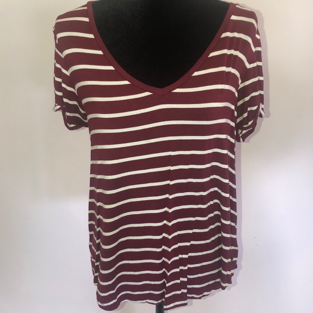 American Eagle Striped Tee